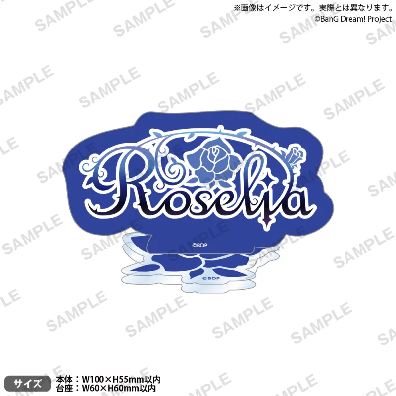 BanG Dream! ロゴアクリルスタンド vol.2 Roselia
