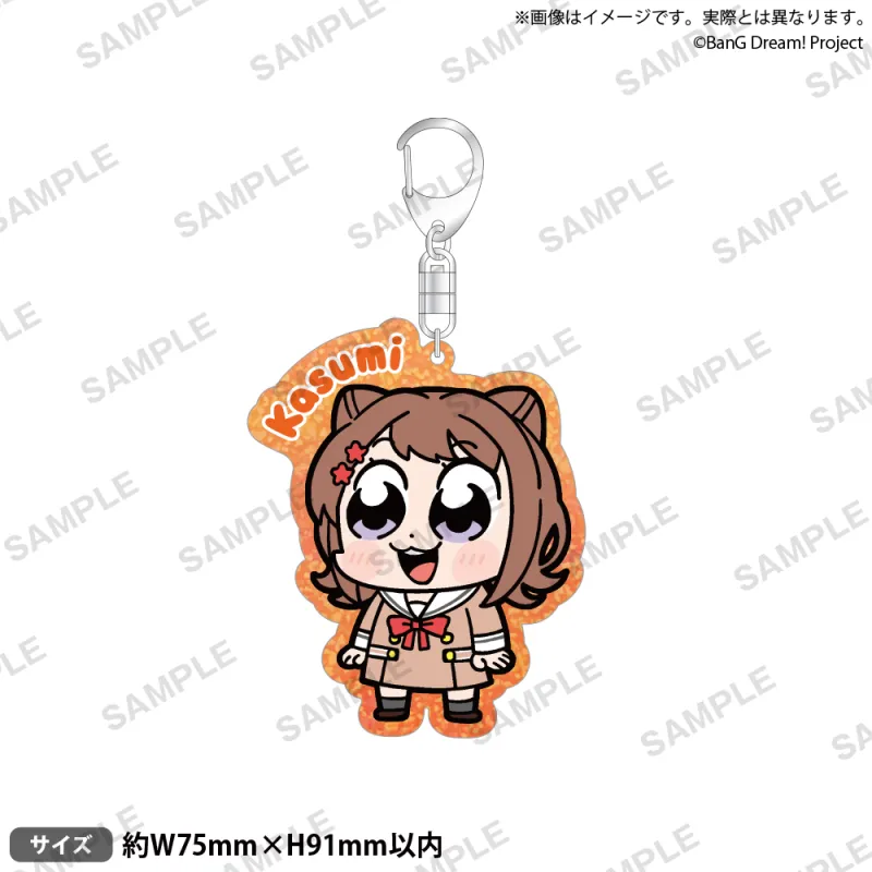 大川ぶくぶ×BanG Dream! アクリルキーホルダー リバイバル！ 戸山 香澄