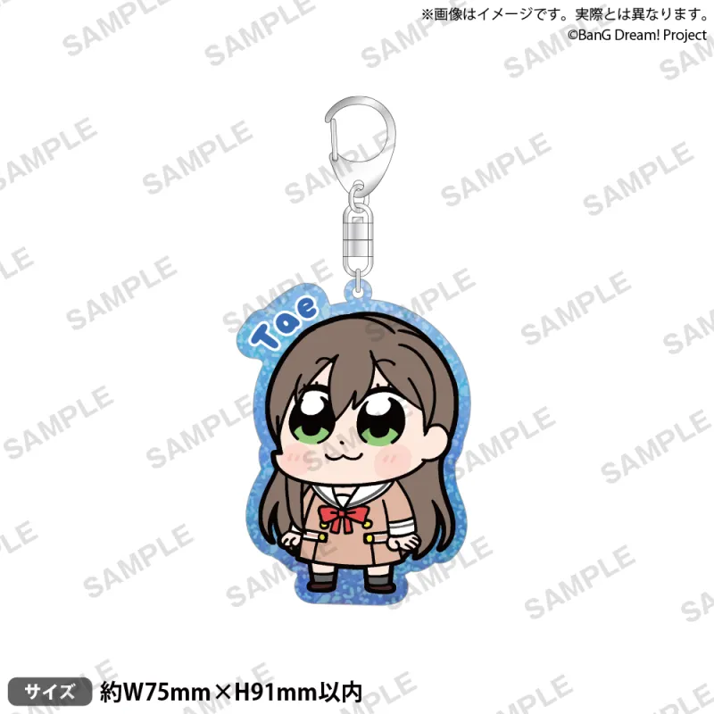大川ぶくぶ×BanG Dream! アクリルキーホルダー リバイバル！ 花園 たえ