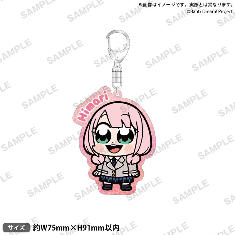大川ぶくぶ×BanG Dream! アクリルキーホルダー リバイバル！ 上原 ひまり