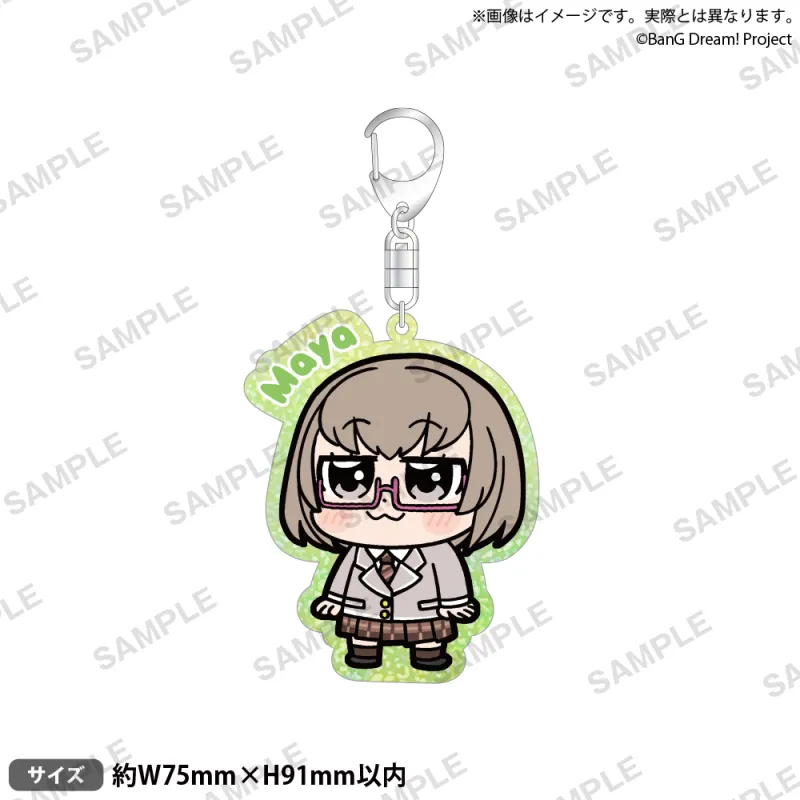 大川ぶくぶ×BanG Dream! アクリルキーホルダー リバイバル！ 大和 麻弥