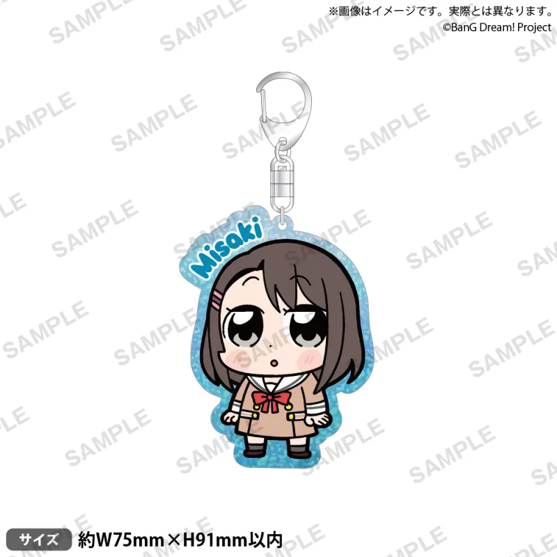 大川ぶくぶ×BanG Dream! アクリルキーホルダー リバイバル！ 奥沢 美咲