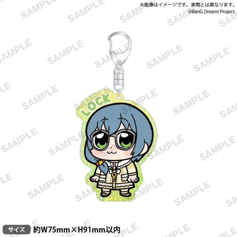 大川ぶくぶ×BanG Dream! アクリルキーホルダー リバイバル！ ロック
