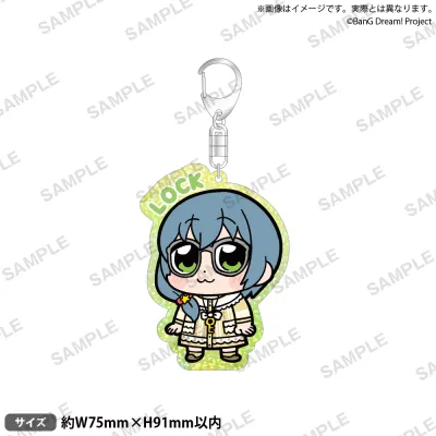 大川ぶくぶ×BanG Dream! アクリルキーホルダー リバイバル! ロック
