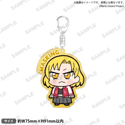 大川ぶくぶ×BanG Dream! アクリルキーホルダー リバイバル! マスキング