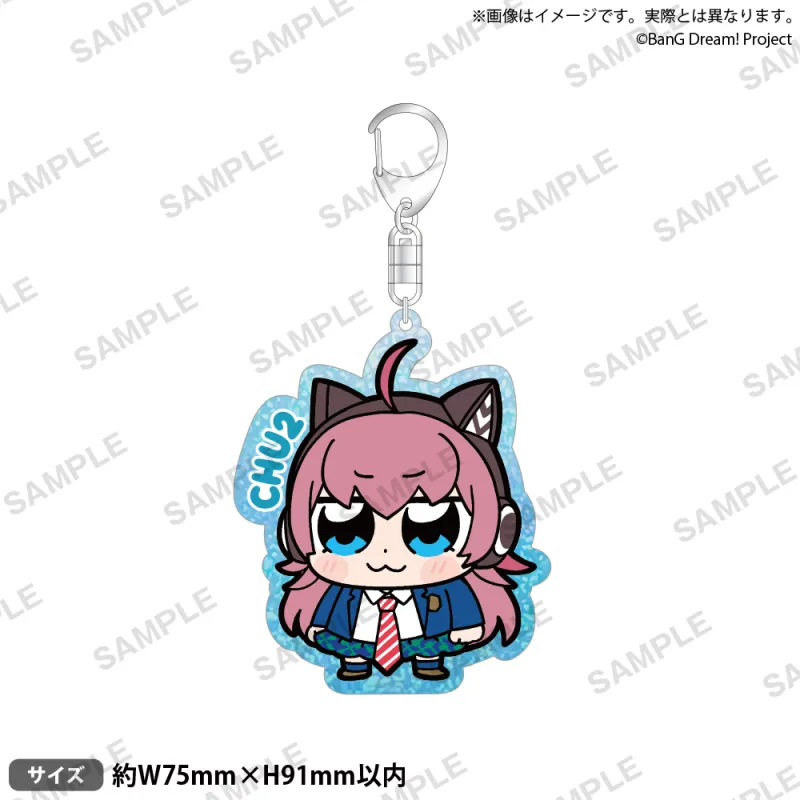大川ぶくぶ×BanG Dream! アクリルキーホルダー リバイバル！ チュチュ