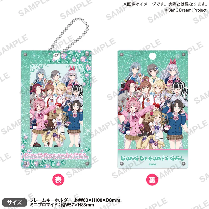 BanG Dream! アクリルフレームキーホルダー BanG Dream!★GALver.
