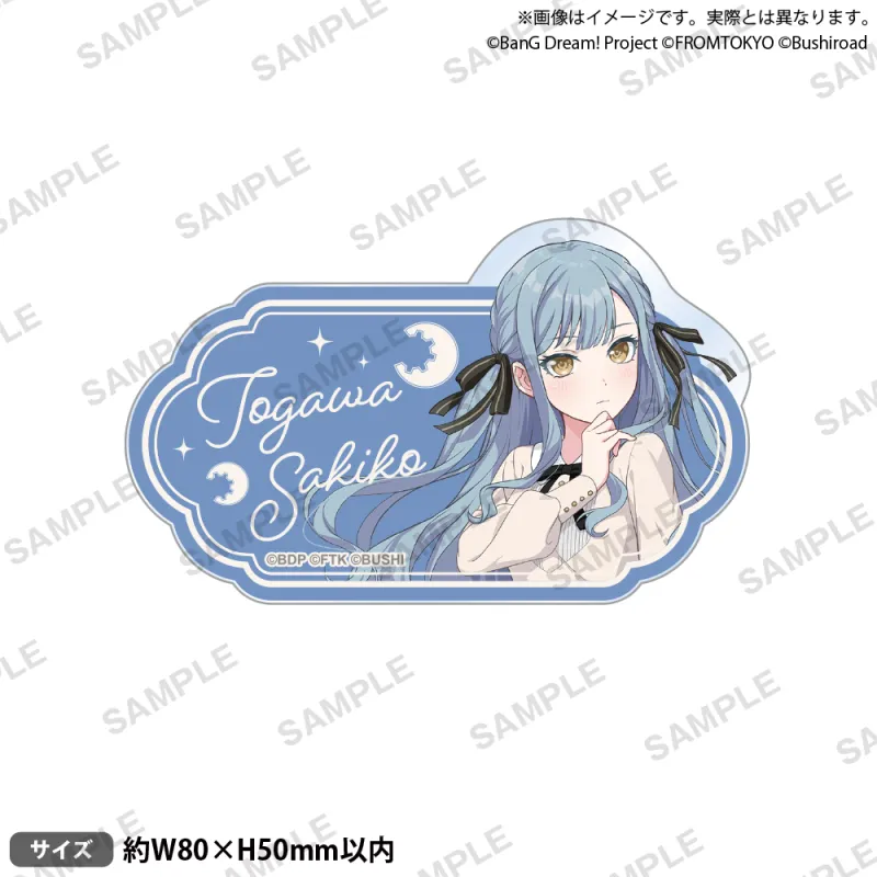 BanG Dream! Our Notes お名前アクリルバッジ 私服ver. 豊川 祥子