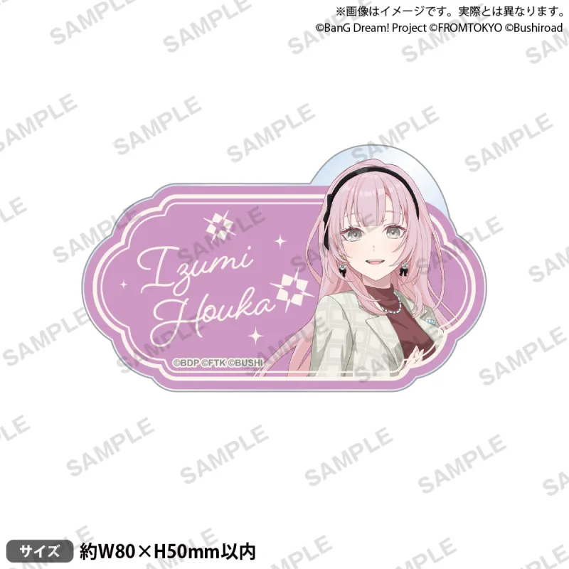 BanG Dream! Our Notes お名前アクリルバッジ 私服ver. 和泉 朋花