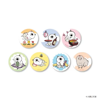 ゴブリン・ノーム・ホーン×emocafe ネックビ トレーディングホログラム缶バッジ