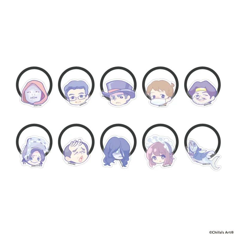 Chilla‘s Art トレーディングヘアゴム【キャラver】