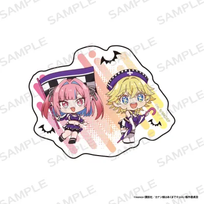 「カナン様はあくまでチョロい」ダイカットステッカー【カナン&ジャンヌ】