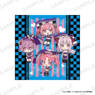 「カナン様はあくまでチョロい」ミニタオル【カナン&ミルチ&ミエル&リリム】