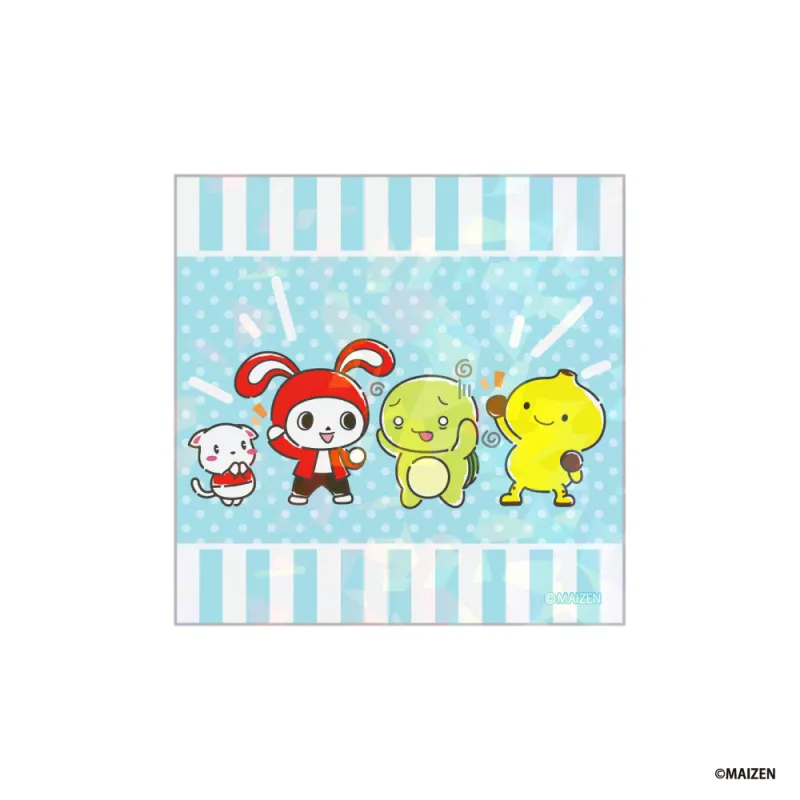 『まいぜんシスターズ』ホログラムステッカー【集合】