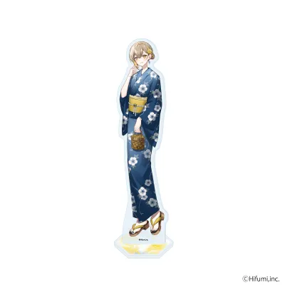 アクリルスタンド「『藍月なくる』『棗いつき』『無來』『ナツメイツキ』」02/棗いつき 浴衣ver.(描き起こしイラスト)