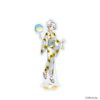 アクリルスタンド「『藍月なくる』『棗いつき』『無來』『ナツメイツキ』」04/ナツメイツキ 浴衣ver.(描き起こしイラスト)
