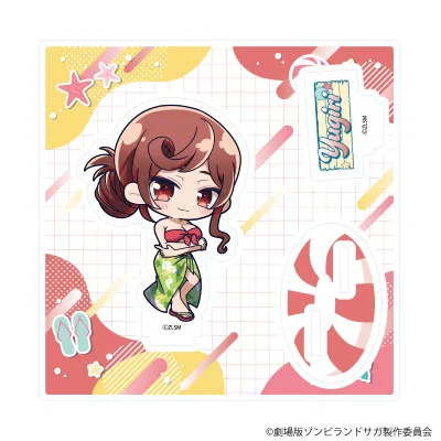アクリルスタンドプレート「劇場版『ゾンビランドサガ ゆめぎんがパラダイス』」05/ゆうぎり 水着ver.(ミニキャライラスト)