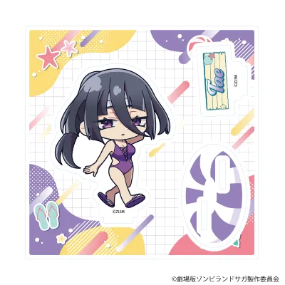 アクリルスタンドプレート「劇場版『ゾンビランドサガ ゆめぎんがパラダイス』」07/山田たえ 水着ver.(ミニキャライラスト)