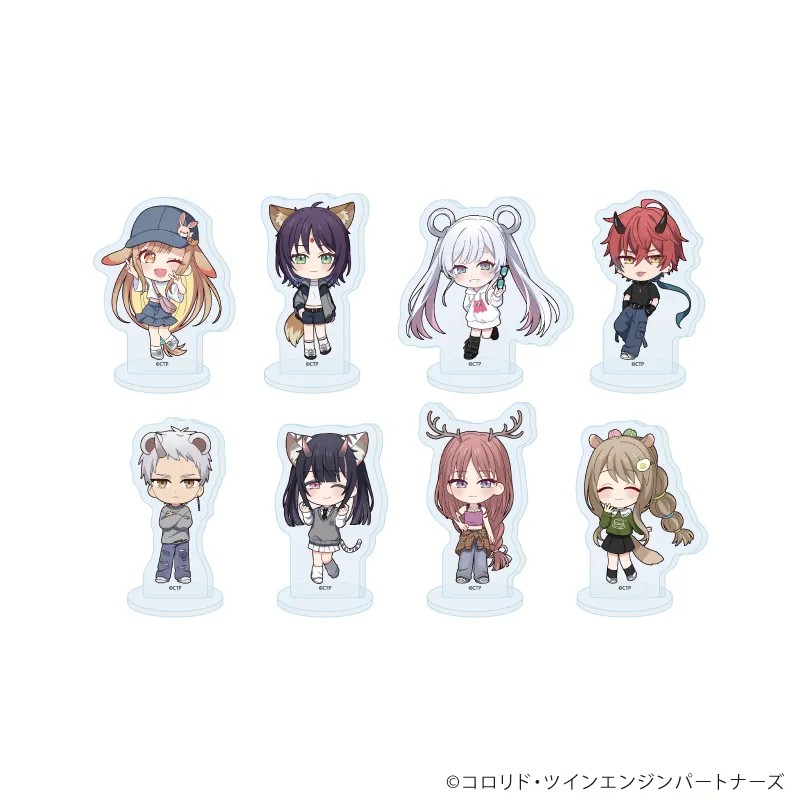 アクリルぷちスタンド「超かぐや姫！」01/ブラインド(全8種)(ミニキャライラスト)