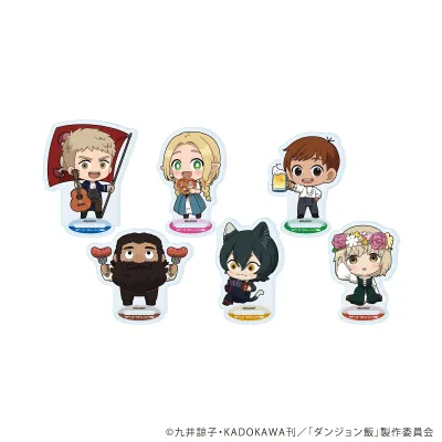 アクリルぷちスタンド「ダンジョン飯」04/ブラインド(全6種)(ミニキャライラスト) 1BOX入数:6