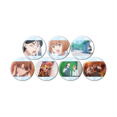 缶バッジ「霧尾ファンクラブ」11/ブラインド(全7種)(場面写イラスト)