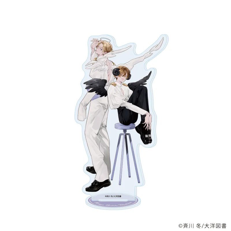 アクリルスタンド「今夜ベッドで待っていろ」01/藤資景虎&中条陽太(描き下ろしイラスト)