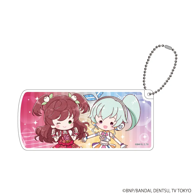 スライド式小物ケース「アイカツフレンズ！」13/わかば＆ココ(グラフアートイラスト)