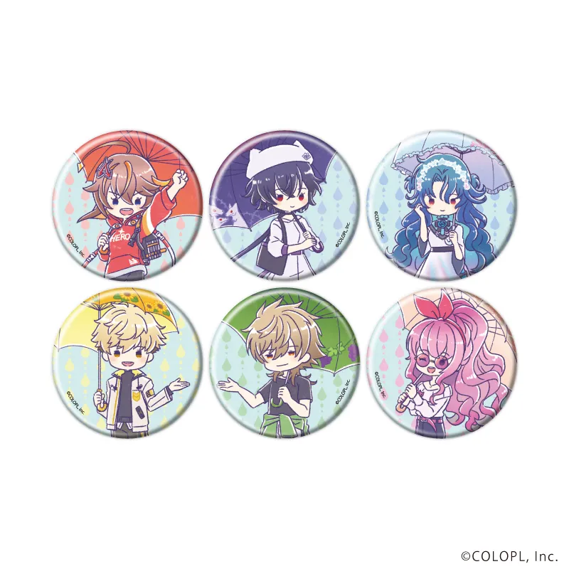 缶バッジ「クイズRPG 魔法使いと黒猫のウィズ」02/梅雨ver. ブラインド(全6種)(グラフアートイラスト)