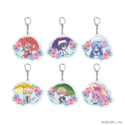 アクリルキーホルダー「クイズRPG 魔法使いと黒猫のウィズ」01/梅雨ver. ブラインド(全6種)(グラフアートイラスト)