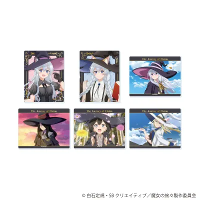アクリルカード「魔女の旅々」01/ブラインド(全6種)(公式&描き下ろしイラスト)