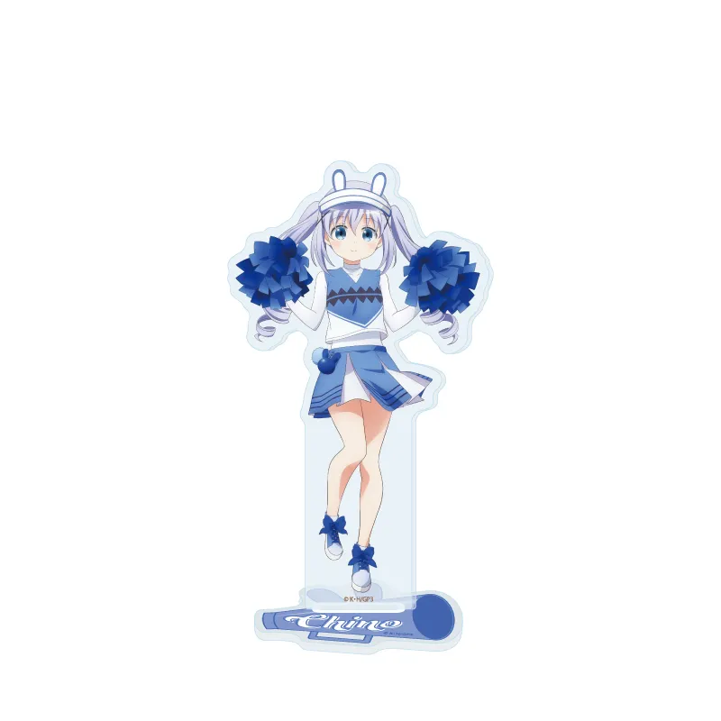 アクリルスタンド「ご注文はうさぎですか？BLOOM」31/チノ チアリーダーver.(描き下ろしイラスト)