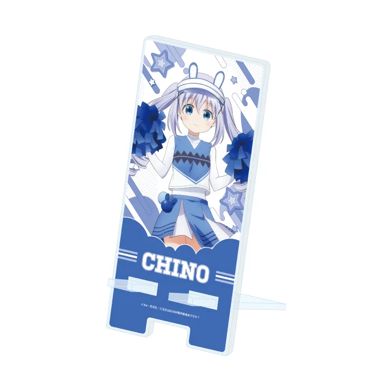 スマキャラスタンド「ご注文はうさぎですか？BLOOM」05/チノ チアリーダーver.(描き下ろしイラスト)