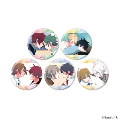 見つめあい場面写缶バッジ「虚無男」01/ブラインド(全5種)