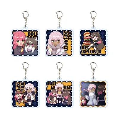アクリルキーホルダー「DOLL EXPLORER」01/ブラインド(全6種)(公式&描き下ろしイラスト)