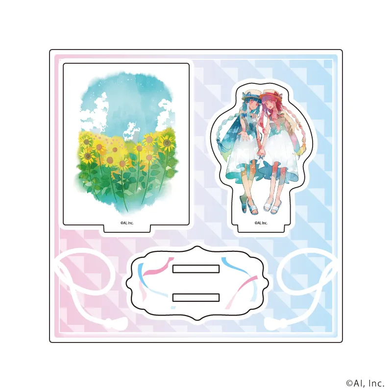 アクリルスタンドプレート「琴葉 茜・葵」07/琴葉 茜＆琴葉 葵G(公式イラスト)