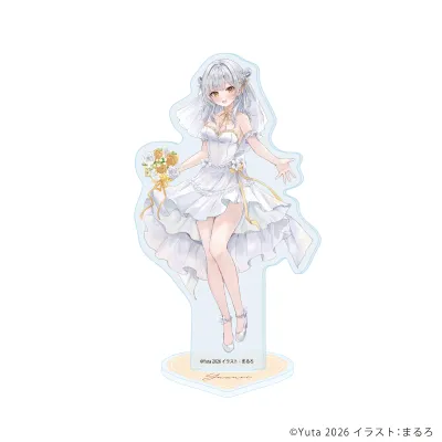 アクリルスタンド「お前ら早く結婚しろよっ！そう言われてる女子が３人いるんですけど？」01/竹内柚璃(描き下ろしイラスト)