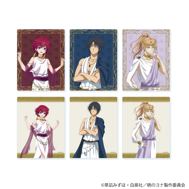 アクリルカード「暁のヨナ」12/ギリシャ風衣装ver. ブラインド(全6種)(描き下ろしイラスト)