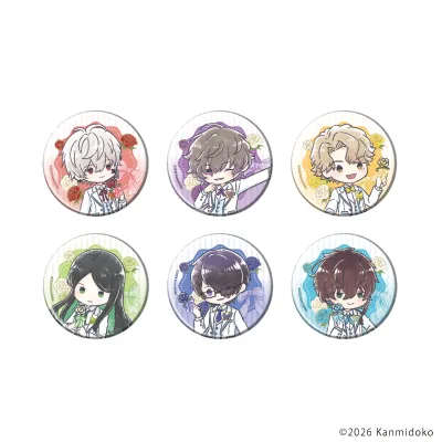 缶バッジ「FolieFatale～病ンデレ男に堕とされる～」01/ジューンブライドver. ブラインド(全6種)(グラフアートイラスト)