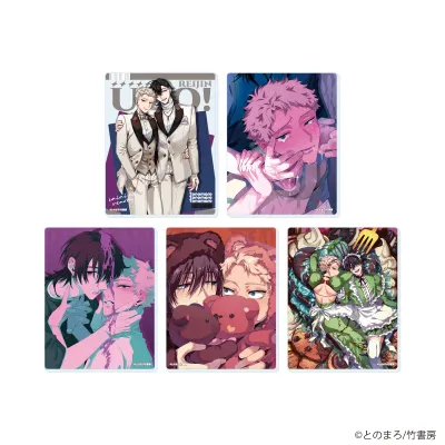 アクリルカード「麗人uno!周年記念フェア」02/最愛のヴェノム ブラインド(全5種)(公式&描き下ろしイラスト)