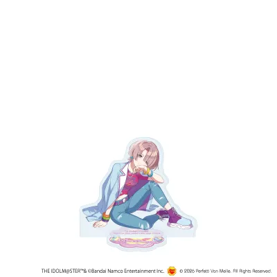 アクリルスタンド「学園アイドルマスター×チュッパチャプス」05/有村麻央(描き下ろしイラスト)