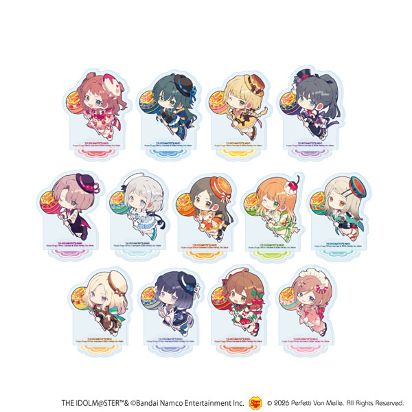 アクリルぷちスタンド「学園アイドルマスター×チュッパチャプス」01/トレーディング(全13種)(ミニキャライラスト) 2