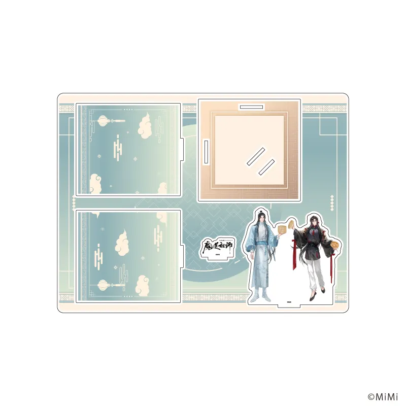 アクリルジオラマ「大河幻想ラジオドラマ「魔道祖師」」05/魏無羨&藍忘機 中華飯店ver.(描き下ろしイラスト)