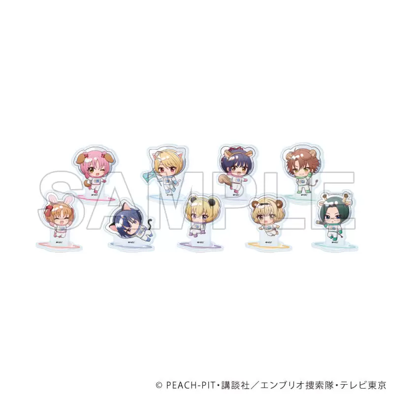 アクリルぷちスタンド「TVアニメ『しゅごキャラ！』」05/アニマル宇宙服ver. ブラインド(全9種)(ミニキャライラスト) 2