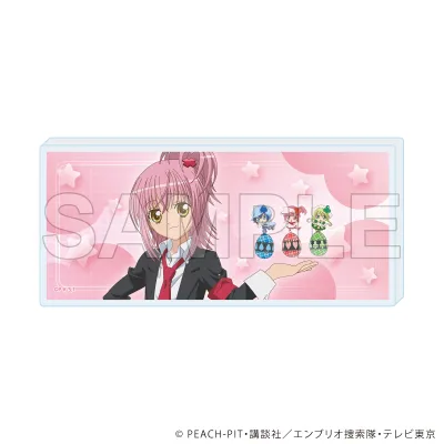 ミニアクリルブロック「TVアニメ『しゅごキャラ!』」02/日奈森あむ&ラン&ミキ&スゥ(場面写イラスト)