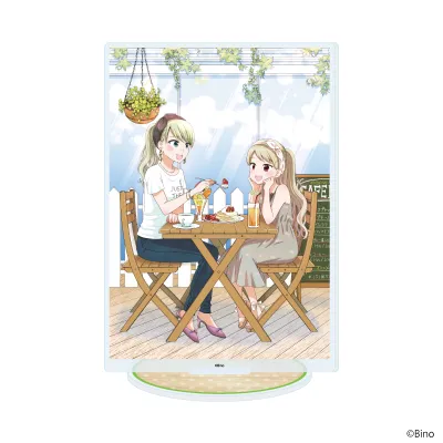アクリルスタンド「女子高生の無駄づかい」03/イラストC(公式イラスト)