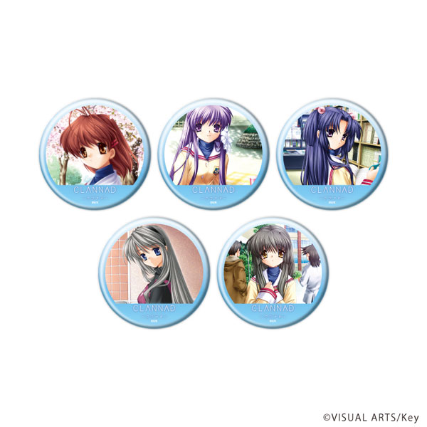缶バッジ「CLANNAD」02/ブラインド(全5種)(公式イラスト) 2