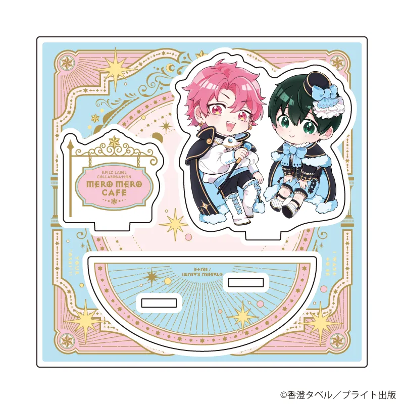 アクリルスタンドプレート「MeroMero cafe」03/香澄タベル(描き下ろしイラスト)※减数可能