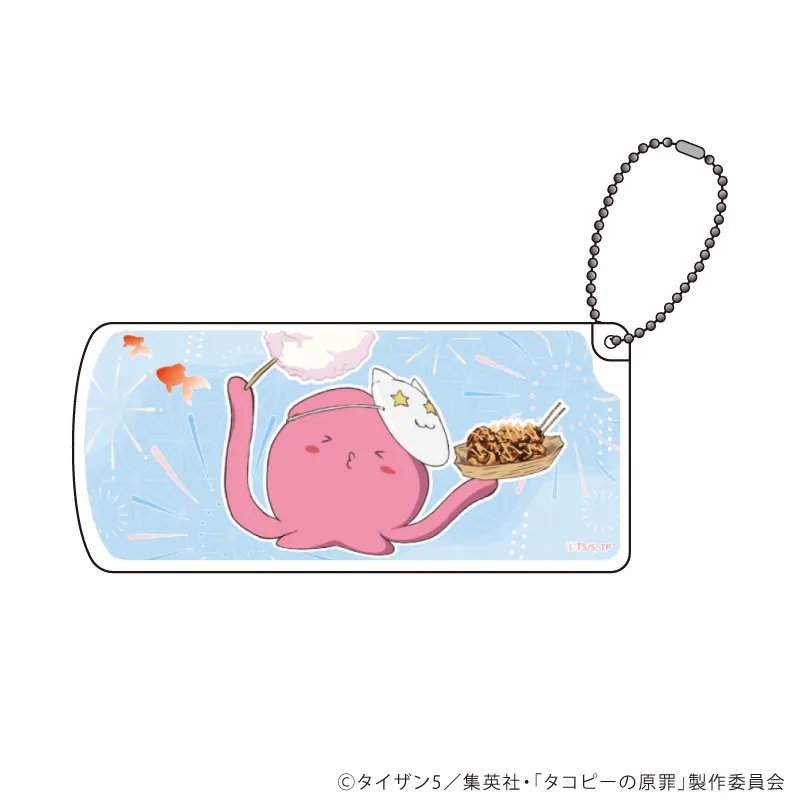 スライド式小物ケース「アニメ タコピーの原罪」01/夏祭りver. タコピー(描き下ろしイラスト)