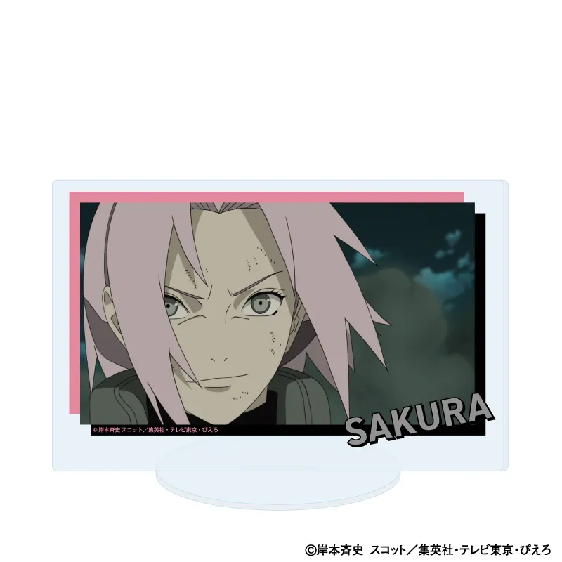 アクリルスタンド「NARUTO-ナルト- 疾風伝」79/春野サクラ(場面写イラスト)
