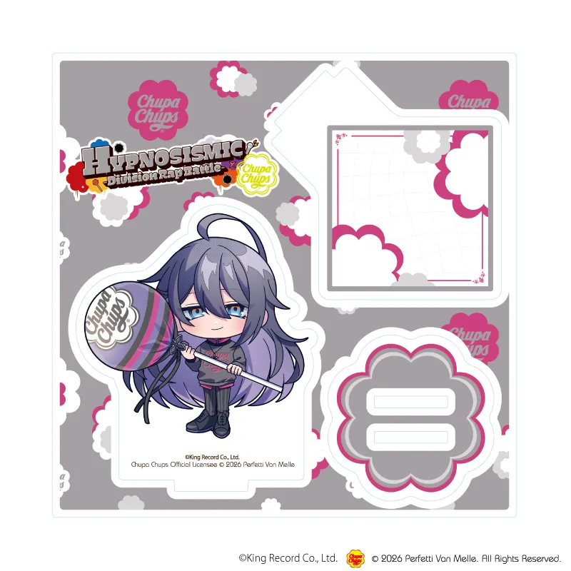 アクリルスタンドプレート「ヒプノシスマイク-Division Rap Battle-×チュッパチャプス」10/神宮寺 寂雷(ミニキャライラスト)